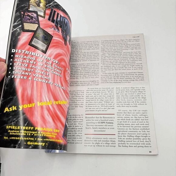 Pyramid Magazine Number 13 1995 GURPS & More Steve Jackson Games Ice Age Preview - Picture 10 of 11